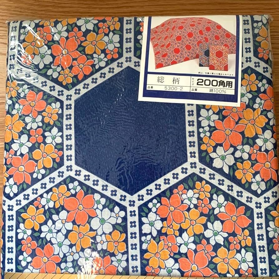 Amazon.co.jp: レトロポップ 昭和レトロ お花 フラワー こたつ布団